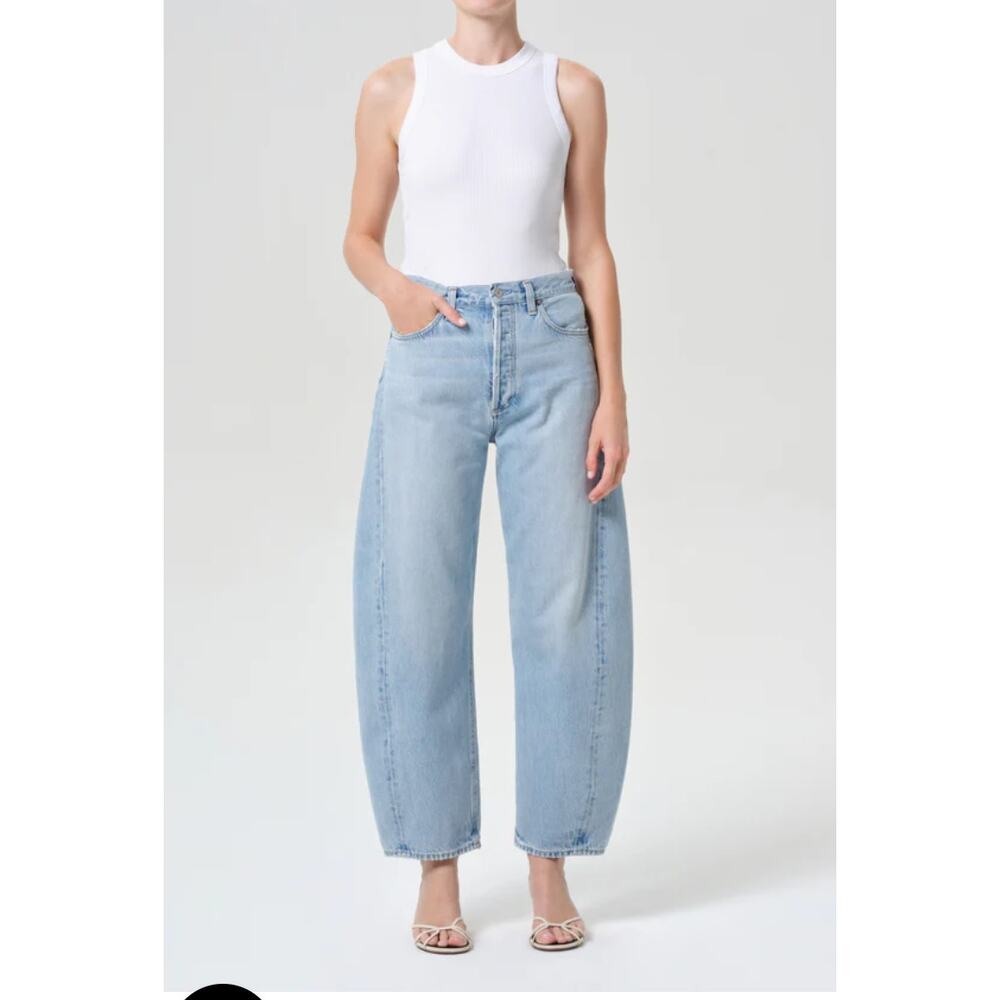 AGOLDE Luna Pieced Jeans in Addition - Picture 2 of 7